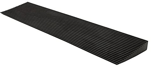 Rampe aus Gummi Auffahrrampe Bordsteinrampe Rollstuhlrampe Auffahrkeil Türschwellenrampe Schwellenrampe Auffahrhilfe Stufenrampe Höhe von 40 mm Kingpower
