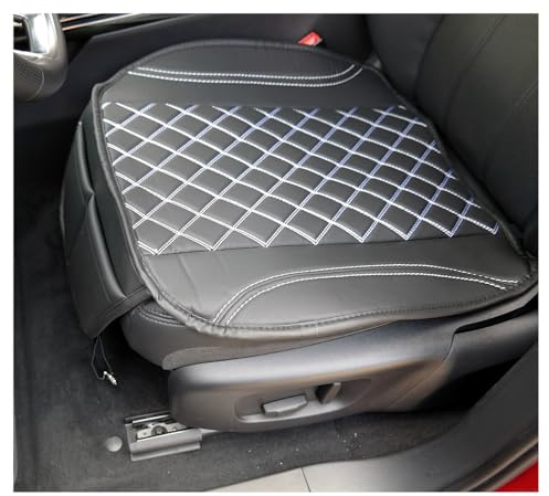 BREMER SITZBEZÜGE 1 Sitzauflage für VW T5 Multivan in Schwarz/Weiße Naht (OT408)