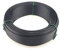 Garmix Spanndraht Bindedraht Schwarz Maschendraht Zaun Metall Draht (100m, 3,1mm)