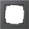 Anthrazit (0211 23) E2 Rahmen 1-fach