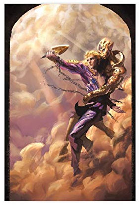 Anime Giorno Giovanna JoJo's Bizarre Adventure Golden Wind 2 Leinwand-Poster, Wandkunst, Deko, Gemälde für Wohnzimmer, Schlafzimmer, Dekoration, 30 x 45 cm, ohne Rahmen