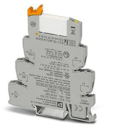 PHOENIX CONTACT PLC-RSC-120UC/21/EX Relaismodul, 1-Wechsler, Eingangsspannung 120 V AC/110 V DC, 10 Stück
