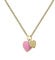 Morellato Incanto Damen Halskette aus Stahl, Kristalle, Emaille, Gelbgold IP - SAVA02