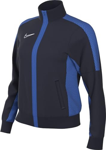 Nike Knit Soccer Track Jacket W Nk Df Acd23 Trk Jkt K, Obsidian/Royal Blue/White, DR1686-451, XS