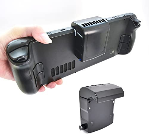 Aha&Lucky Fan Cooler for Steam Deck, Radiator Fans Accessory, Protects Steam Deck from High Temperature, Extends Life, 7.4W, 1.8E+3 RPM, 40 dB, USB Powered