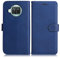 DENDICO Cover per Xiaomi Mi 10T Lite 5G, Premium Portafoglio PU Custodia in PU Pelle, Flip Libro TPU Bumper Caso per Xiaomi Mi 10T Lite 5G, Blu Navy