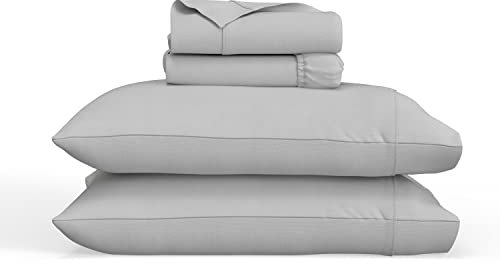 SEALY Clean Comfort Sheets, grau, Twin