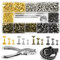 LIMITADA 480 Paires Rivets pour Cuir 3 Tailles, Bouton Pression Cuir, Rivet Tubulaire à Frapper, Rivets Double Calotte, Rivet Creux Laiton et Outil de Fixation et Perforatrice, pour Déco DIY Vêtement