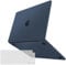 TECOOL Premium Cover Smerigliata Ultrasottile per MacBook Air M4 M3 M2 13,6 Pollici 2025 2024 2022 A3240 A3113 A2681, [per Colore Ufficiale Mezzanotte Blu] Custodia Rigida e Copritastiera UE in TPU