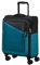 American Tourister Daring Dash - Spinner S, Expandable Hand Luggage, 55 cm, 39/46 L, Black/Blue (Black/Blue)