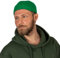 HATSQUARE - Unisex-Dockercap aus Baumwolle, ohne Rand, Totenkopfmuster, ohne Rand, Beanie mit Umschlag, für Damen und Herren - Grün
