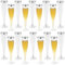 YITONGFU 30sektgläser plastik,4.5OZglitter Kunststoff Sektgläser, Plastikbecher Mehrweg, Cocktailgläser, für Hochzeiten, baby shower,Geburtstage,Partys
