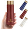 Small Water Bottle Steel 180ml/6.1oz Flask for Hot Drink, Metal Water Bottle Insulated Stainless Steel Water Bottles Flask(Red)