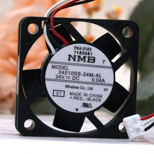 NMB 4010 04010SS-24M-AL 24V 0.04A 4CM ultra-Silent server fan