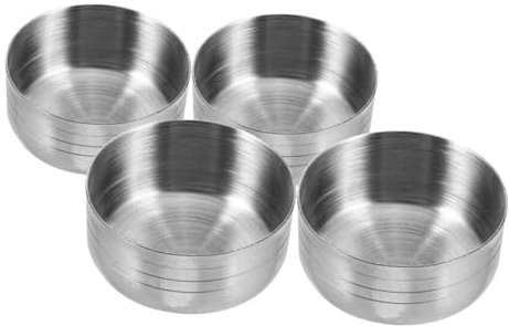 IMIKEYA 4pcs Stainless Steel Shaker Lid for Cocktail Shaker Cup Pub Accessories Home Bar Tumbler Lid Replacement