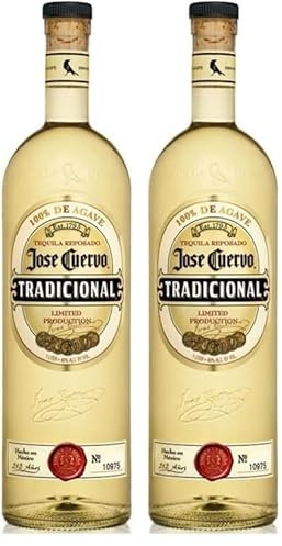 Jose Cuervo Traditional Reposado Tequila, 50 cl (Pack of 2)