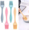 ALot de 4 Pinceau Alimentaire,Pinceau Patisserie, Pinceau Cuisine Silicone, Pinceau Silicone Cuisine,Pour La Cuisson de La Cuisine, Résistant à La Chaleur,Pour La Cuisine, Pour La Pâtisserie