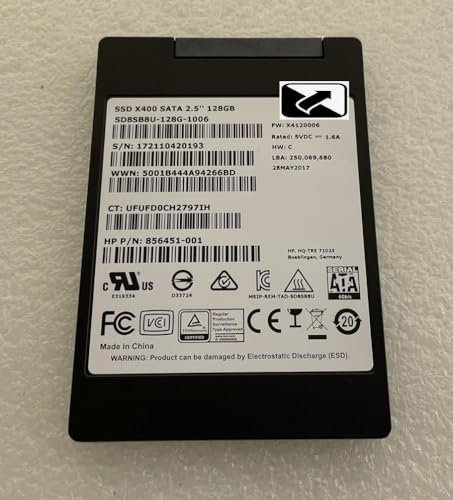 Pour Sandisk 932526-850 SSD h p 2,5 128 Go 128 Go SSD SSD SD8SB8U-128G-1006