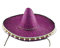 Festliche Mexikanische Sombrero 20/40/60 Cm Durchmesser Hawaiian Styles Mit Weißem Pompoms Strohhut
