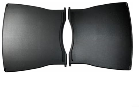 FACAIIO 60067 - Kit da tavolo per barbecue Weber Q1000/Q1200 2014, ripiano laterale in plastica nera, per cucinare all'aperto e campeggio, 1 pezzo