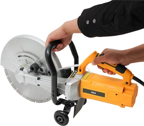 Beton-Schlitzfräse 3000W,Hand-Nutfräsmaschine,Elektro-Schlitzfräse,Mauernutfräse,Schlitzfräse,Kann Stahl, Aluminiumlegierungen, Holz,Stahlstangen,Beton
