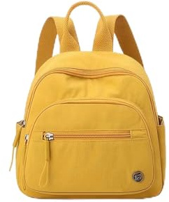 Gyios Rucksack Mini-Rucksack Mit Mehreren Taschen Für Damen, Leichte Reisetasche, Kompakte Kleine Umhängetasche Den Täglichen Gebrauch, Vielseitiges Design