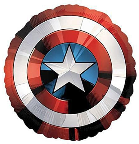 Avengers Shield Supershape, Rot, Weiß, Blau