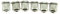 Dopro Lot de 6 embouts de cordes en nickel pour guitare American Standard Telecaster 5/16