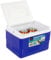 SQ Professional Ice Chest Cooler - Insulated Food Container, Lock Lid with Handle, Leakproof Travel Insulated Hot/Cold Box, Cool Bag