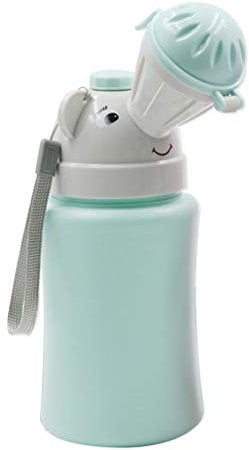 Portable Baby Child Potty Urinal Hygienic Travel Potty Emergency Toilet for Camping Car Travel and Kid Potty Pee Training, Leak Proof Travel Potty Bottle, Boy
