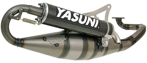 POT SCOOT YASUNI R VERNI POUR MBK 50 NITRO, OVETTO-YAMAHA 50 AEROX, NEOS-MALAGUTI 50 F12-APRILIA 50 SR (SILENCIEUX CARBONE) -TUB902C-