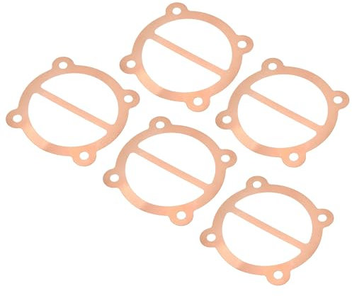 PATIKIL Ensemble de Joints de Culasse Pour Compresseur d'Air, 5 Pièces de 65 mm en Cuivre, Remplacement Pour Cylindre de 65 mm de Diamètre.