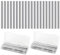 Numlot Lame Pialla 82mm, 20 Pezzi Coltello pialla Elettrica, Lame Reversibili, Lame di Ricambio Per Pialla Per Legno, Makita, Black & Decker, Bosch 82 x 5,5 x 1,2mm