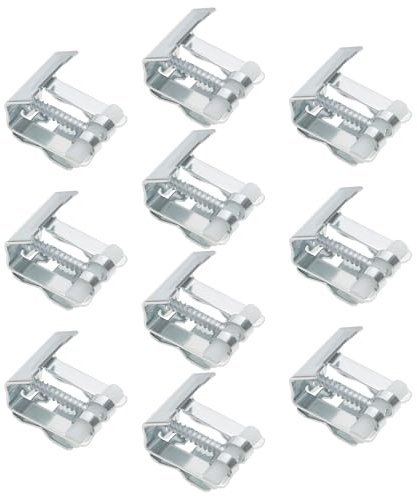 ECSiNG 10 clip per lavello da cucina, staffe di fissaggio per lavello da cucina, per lavanderia, lavello da cucina, doccia, stanza