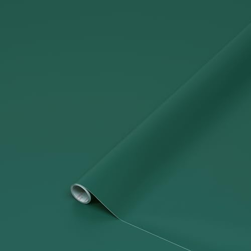 d-c-fix Möbel-Klebefolie Uni seidenmatt Mallard Green 67,5 cm x 15 m | abwaschbare und selbstklebende Deko-Folie für Küche, Schrank, Tisch & Fensterbank - modern & nachhaltig