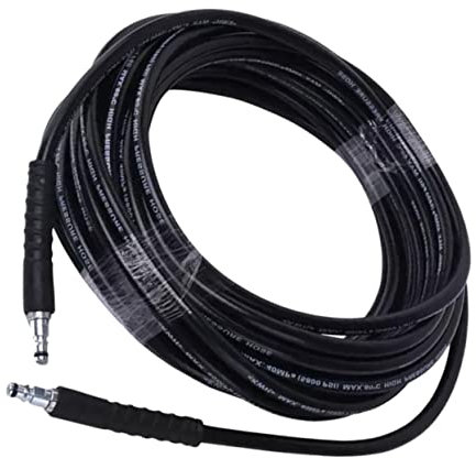 FUNOMOCYA Professional Pressure Washing Machine Hose 10m Rubber Water Heater Hose for Car Cleaning Random