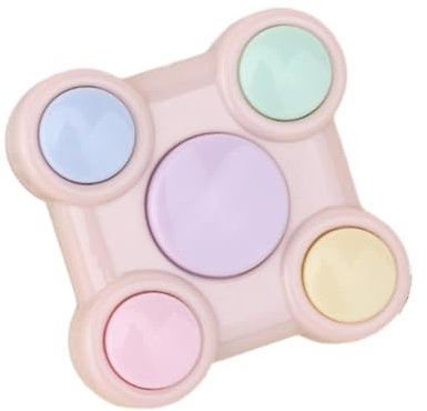 Harilla Tragbares elektronisches Memory-Spiel, Interaktionsspielzeug mit Lichtern und Geräuschen, Gehirn-Gedächtnis-Training, Motorik Spielzeug, Memory Lernspielzeug für Kleinkinder, Stil k