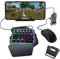 Liwankaqi Keyboard and Mouse Set, Keyboard and Mouse Converter Wired Connection Bluetooth 5. 0 connection support output 5V/ 2A for Android& iOS System, Blac