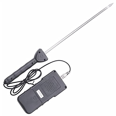 Humidimètre numérique Analyseur d'humidité du sol Sable de rivière/sol/de ciment/en verre hygromètre 0-50% Touche de test de haute précision