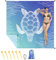 Ainiv Picknickdecke 210 x 200 cm, Tragbar Stranddecke mit Befestigung Ecken und Praktischem Karabiner Ultraleicht Ultradünne Stranddecke, Outdoor Decke für Strand, Picknick, Camping und Wandern