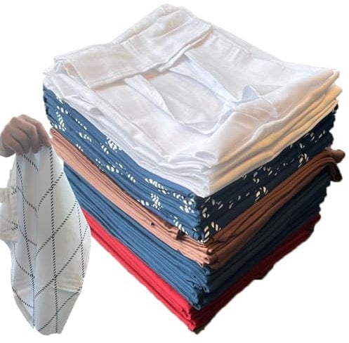 unendlich schoen Industrieputzlappen 45 x45 cm Baumwolle bunt 10 kg | DIN 61650 konform | extrem reißfest | saugstark, gewaschen, fusselarm, waschbar, Putztücher, Putzlappen