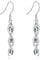 DNA Ohrringe aus Sterlingsilber DNA Ohrhänger Wissenschaftsohrringe Musikschmuck für Frauen