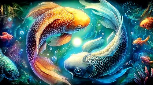 Yin-Yang Puzzles 1000-teilige Schwer Spielzeug Lernspiel Impossible Herausforderungsspielzeug für Erwachsene und Kinder in bewährter 75x50cm/1000pcs