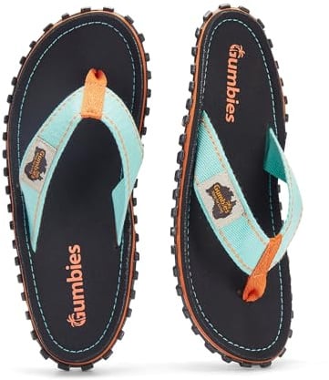 Gumbies Classic - Flip Flops aus recycelten Materialien - robuste Sohle aus wiederverwerteten Autoreifen, ergonomisches Fußbett