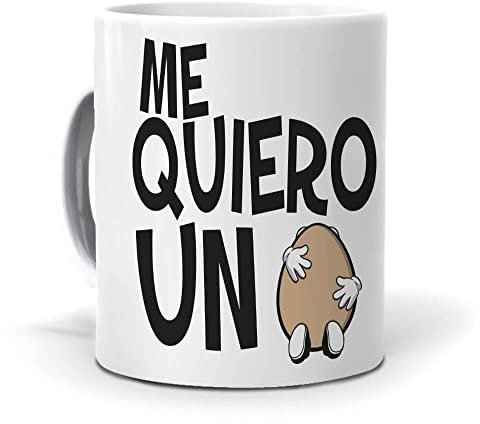 mundohuevo Taza Me Quiero un Huevo