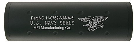 OpTacs FMA Schalldämpfer Navy 107MM BK Silencer 14mm für Softair Pistolen und Airsoft Gewehre