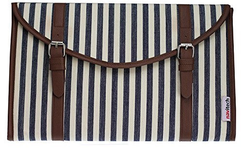 Navitech Canvas Fabric Style Laptop Sleeve Bag Case Cover Compatible With The Acer Nitro 5 Spin (2018)