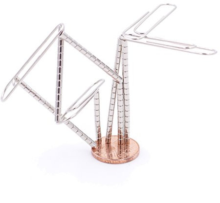 Brudazon | 10 Mini Scheiben-Magnete 2x2mm | N52 stärkste Stufe - Neodym-Magnete ultrastark | Power-Magnet für Modellbau, Foto, Whiteboard, Pinnwand, Kühlschrank, Basteln | Magnetscheibe extra stark