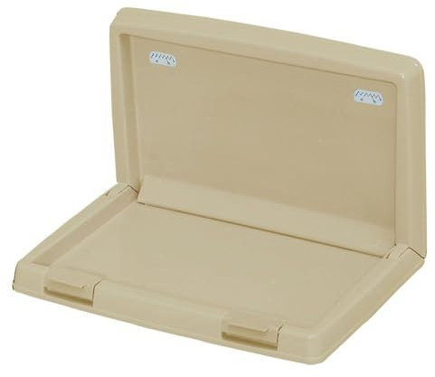 Iris Ohyama, Vassoio, Supporto per l'addestramento alla toilette di cani e gatti, L34,5 x P50 x H32,3 cm, IT-500, Beige