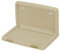 Iris Ohyama, Cat litter Tray, Toilet training support for Dogs, Cats, Plastic (PP) BPA-free, With low wall, Removable edge, L34.5 x W50 x H32.3 cm, IT-500, Beige